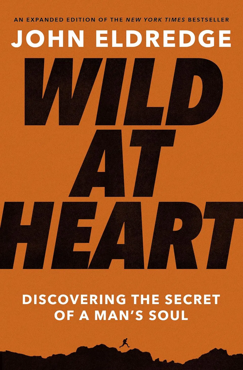 Orange book cover Wild at Heart by Eldredge